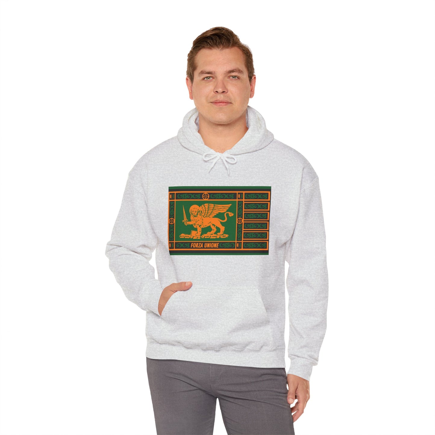 L'Unionista Hooded Sweatshirt Unisex with Venice Flag