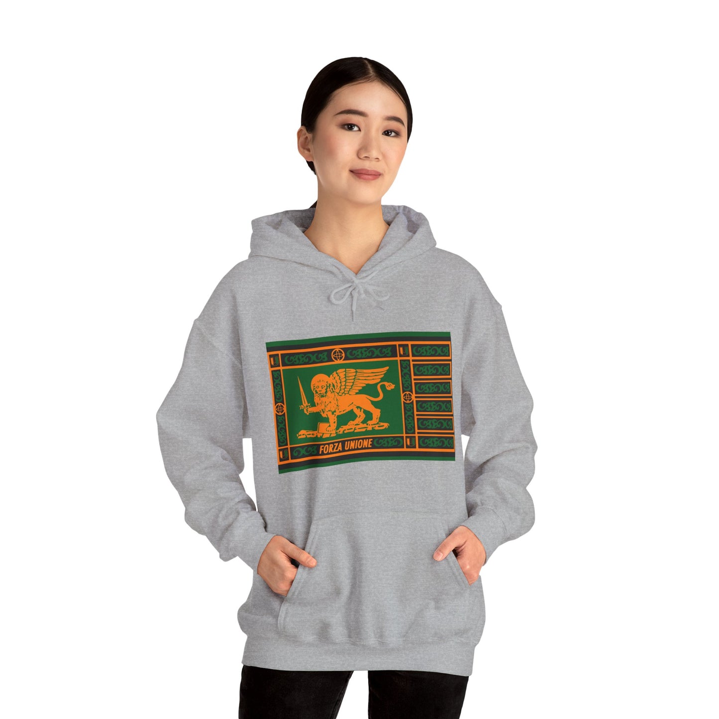 L'Unionista Hooded Sweatshirt Unisex with Venice Flag
