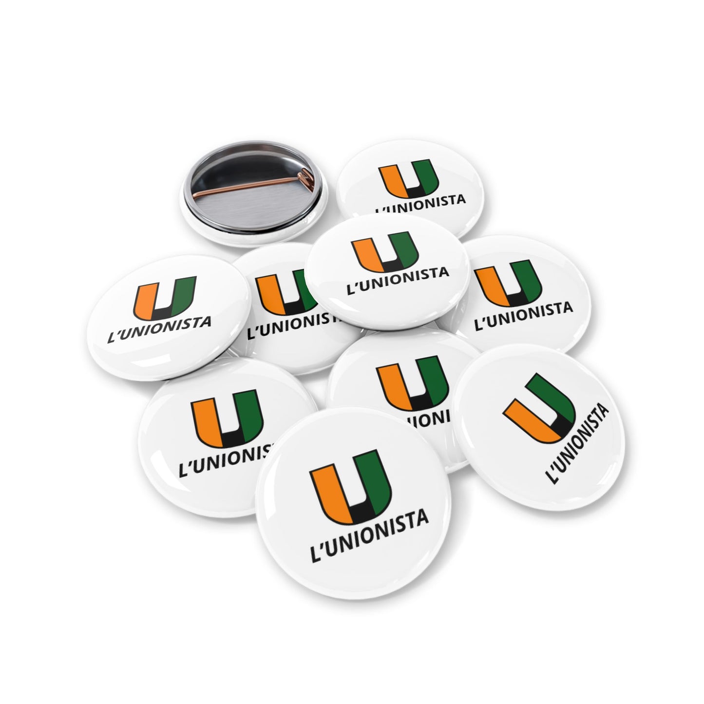 L'Unionista Round Pins