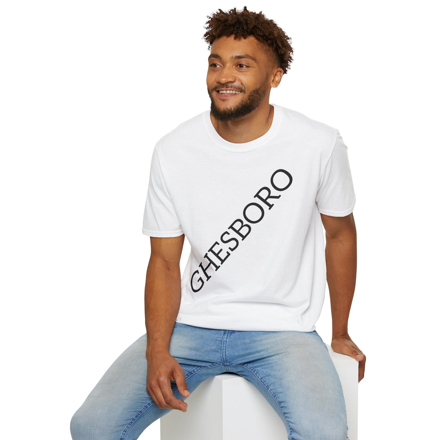 Unisex Softstyle T-Shirt with 'GHESBORO'