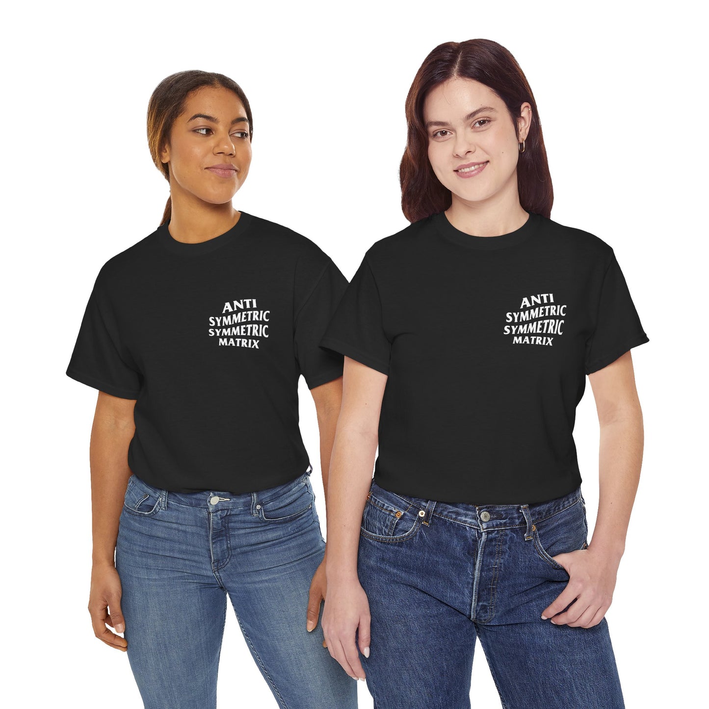 Anti Symmetric Symmetric Matrix T‑Shirt