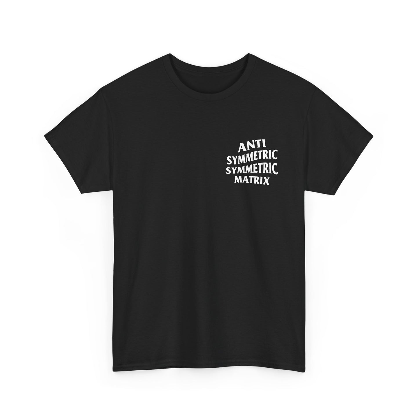 Anti Symmetric Symmetric Matrix T‑Shirt
