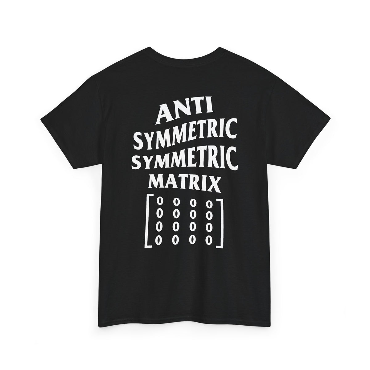 Anti Symmetric Symmetric Matrix T‑Shirt