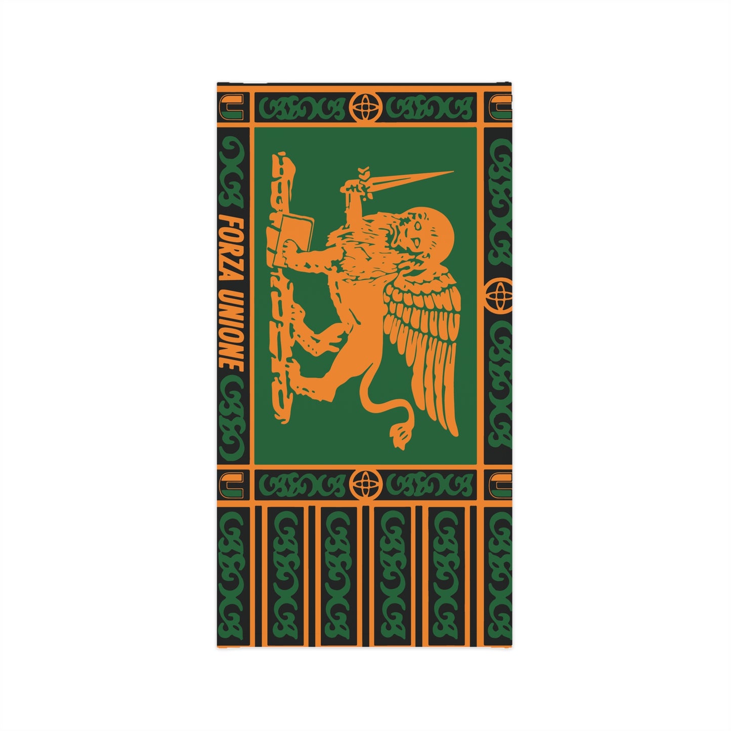 Venetian Lion Neck Gaiter – 'Forza Unione' Lightweight Face Scarf