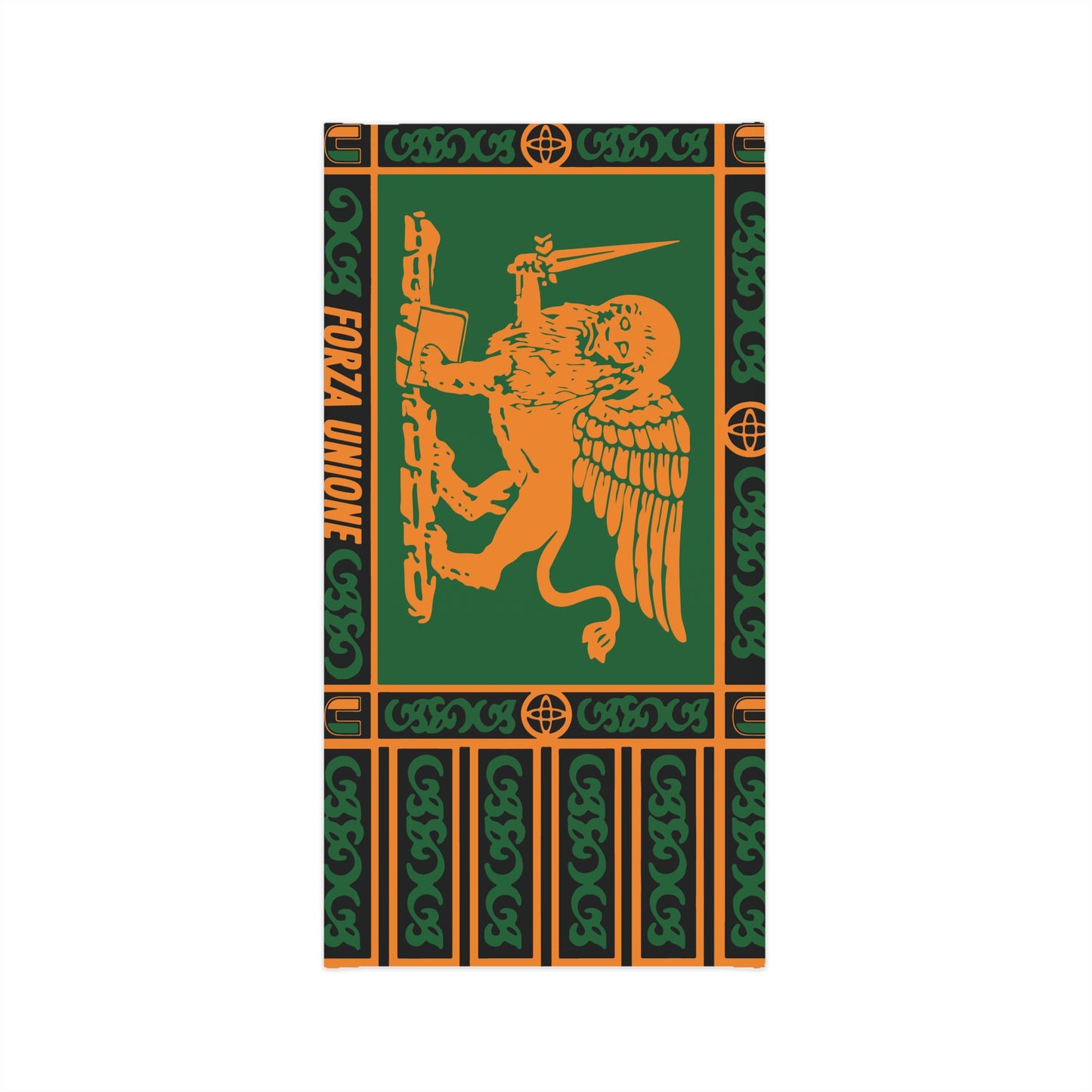 Venetian Lion Neck Gaiter – 'Forza Unione' Lightweight Face Scarf