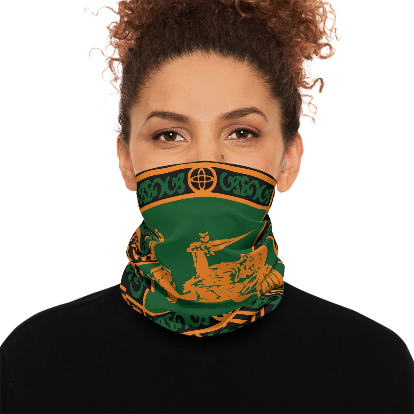 Venetian Lion Neck Gaiter – 'Forza Unione' Lightweight Face Scarf